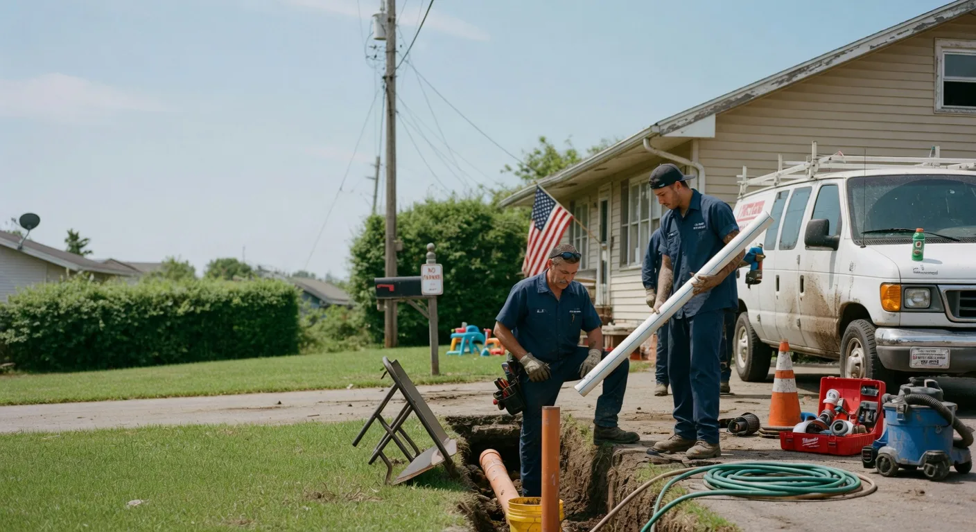 Sewer Line Inspection in Hostetter, PA